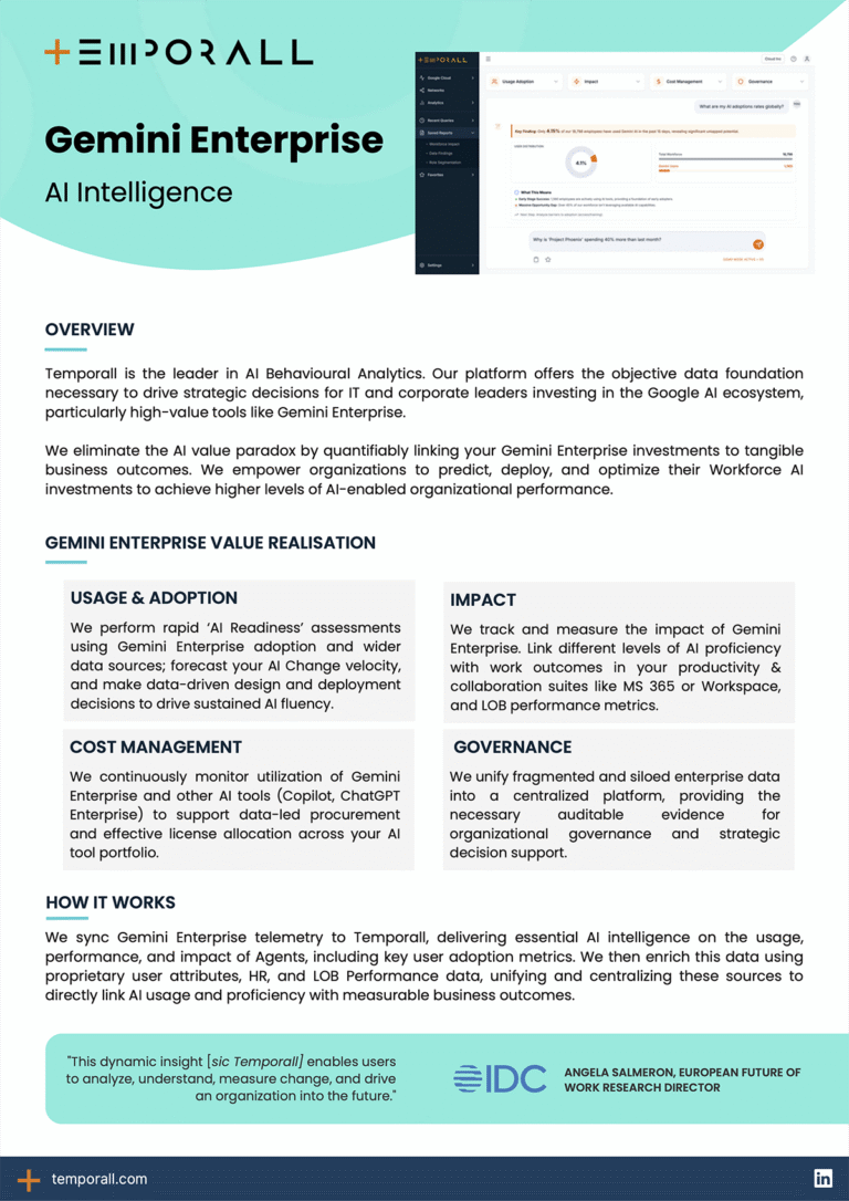 Gemini Enterprise AI Intelligence
